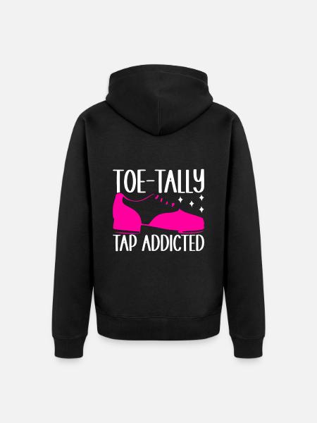 Tap Dance Tap Dancer - Unisex Premium Organic Zip Hoodie - black
