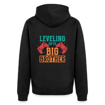 Big Brother Video Gamer New Brother Gaming - Veste à capuche bio Premium Unisexe - noir - Dos - Nico (187cm)