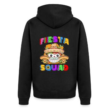 Fiesta mexicaine Cinco De Mayo - Veste à capuche bio Premium Unisexe - noir - Dos - Nico (187cm)