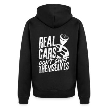 Tuner Voiture Passionné Réparation Outil Mécanicien - Veste à capuche bio Premium Unisexe - noir - Dos - Nico (187cm)