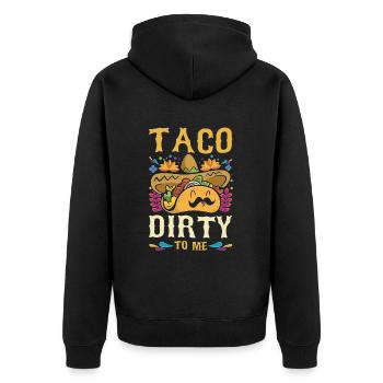 Fiesta mexicaine Cinco De Mayo - Veste à capuche bio Premium Unisexe - noir - Dos - Nico (187cm)