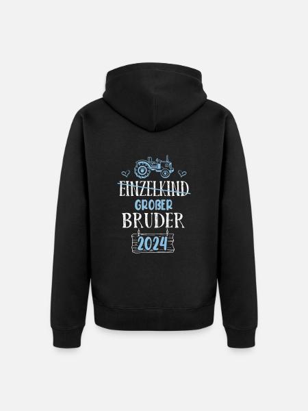 Big Brother 2024 - Unisex Premium Organic Zip Hoodie - black