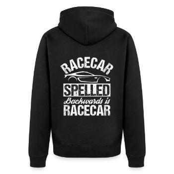 Tuner Voiture Passionné Réparation Outil Mécanicien - Veste à capuche bio Premium Unisexe - noir - Dos - Nico (187cm)