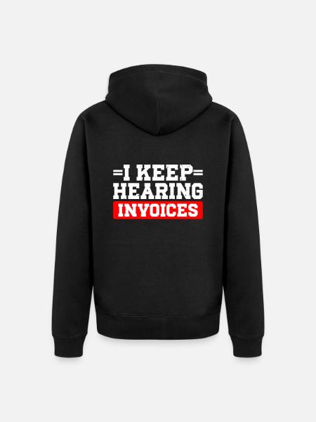 Comptable Impôts Cpa - Veste à capuche bio Premium Unisexe - noir