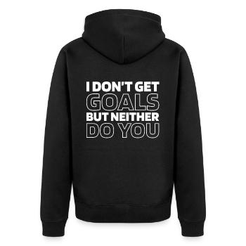 Gant de gardien de but de hockey sur glace Rondelle d’économie - Veste à capuche bio Premium Unisexe - noir - Dos - Nico (187cm)
