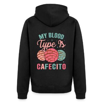 Désolé, je ne peux pas, c’est - Veste à capuche bio Premium Unisexe - noir - Dos - Nico (187cm)