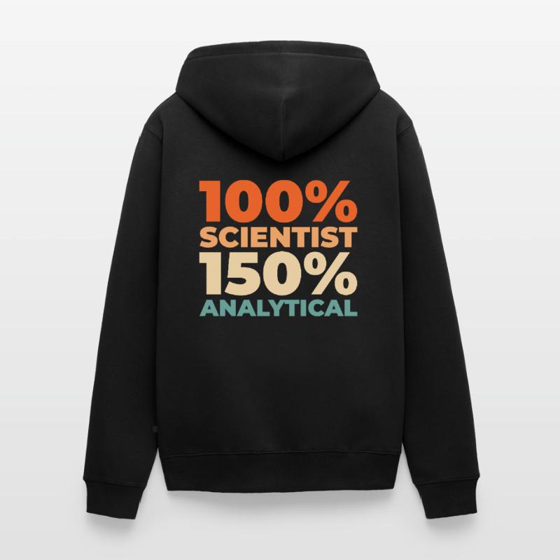 Data Science Data Analyst Unisex Premium Organic Zip Hoodie