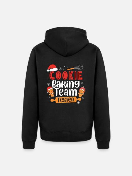 Baker Bakery Bakery Baking Gift - Unisex Premium Organic Zip Hoodie - black