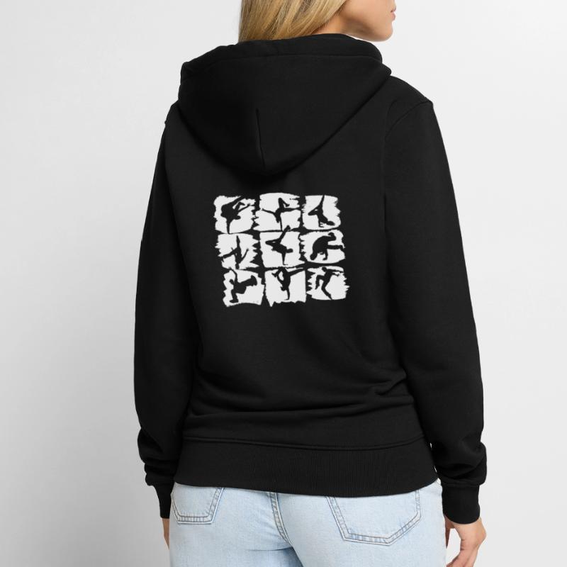 Breakdancer Breakdance - Dancer B-Boying Design Unisex Premium Organic Zip Hoodie