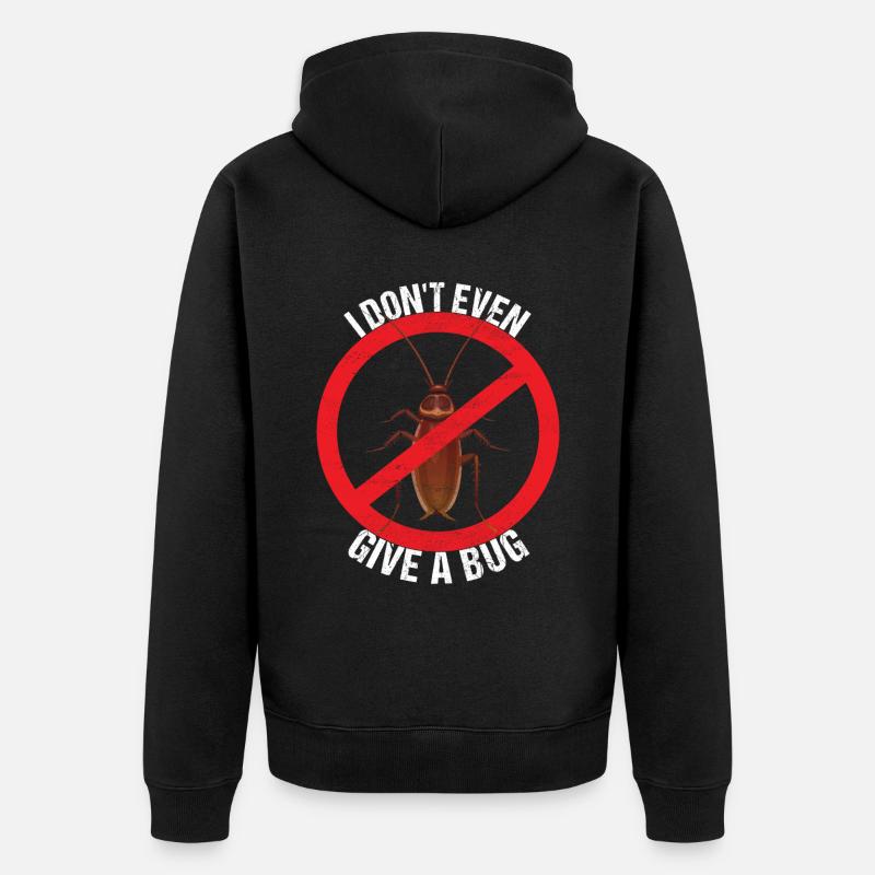 Pest Control Exterminator - Unisex Premium Organic Zip Hoodie - black