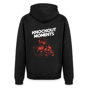 Boxen Arts Martiaux Boxing Boxer Club Boxer - Veste à capuche bio Premium Unisexe - noir - Dos - Nico (187cm)