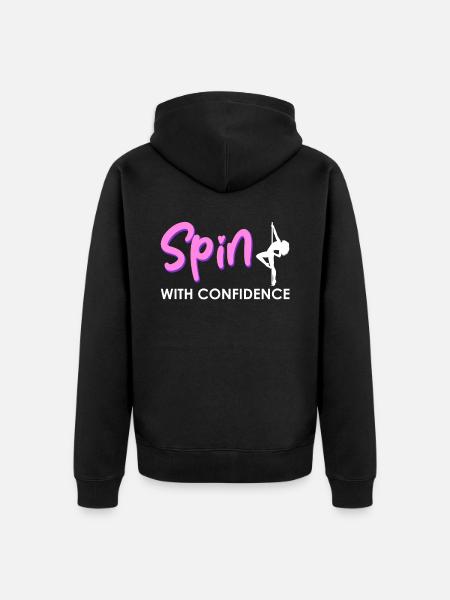 Ballerino di Pole Dance, Pole Dance, Pole Dance - Felpa con cappuccio ecologica premium unisex - nero