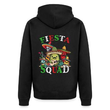Drôle de Fiesta Dire Cinco De Mayo Dia De - Veste à capuche bio Premium Unisexe - noir - Dos - Nico (187cm)
