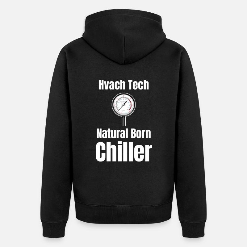 Technicien en technologie CVC - Veste à capuche bio Premium Unisexe - noir