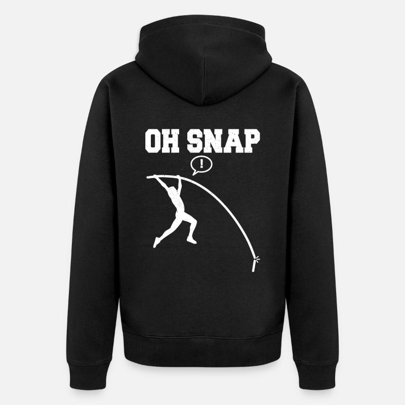 Cadeau de perchiste - Veste à capuche bio Premium Unisexe - noir