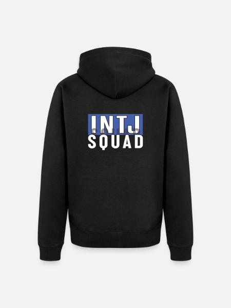 Intj personality: Introverts - Unisex Premium Organic Zip Hoodie - black