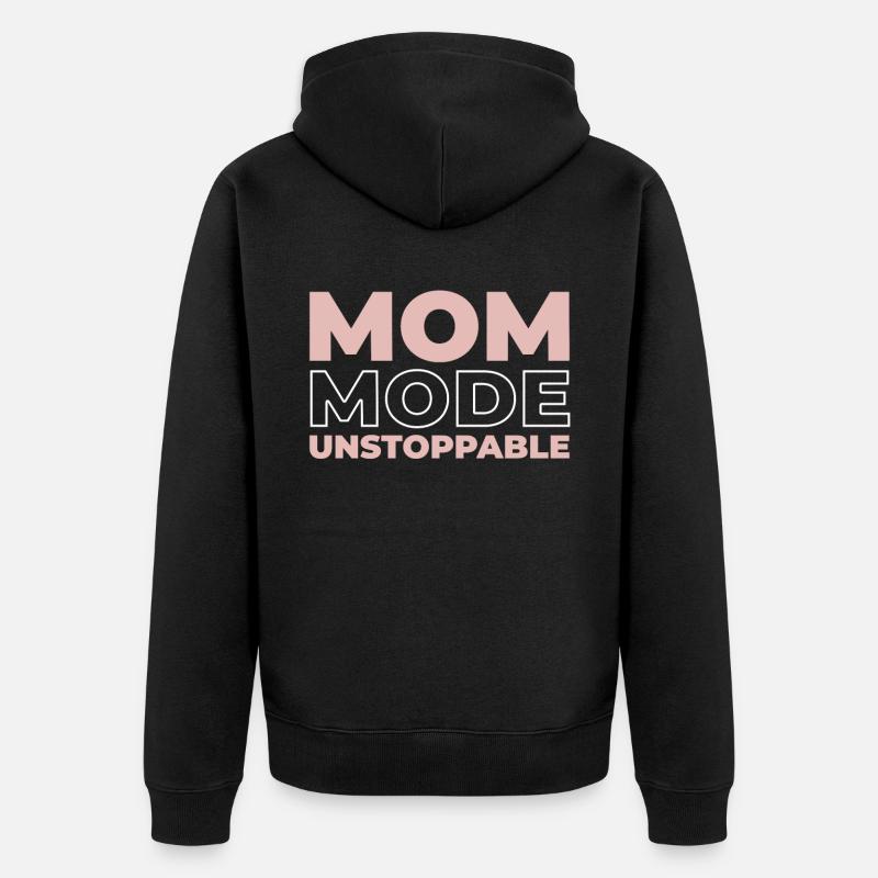 Maman Maman - Veste à capuche bio Premium Unisexe - noir