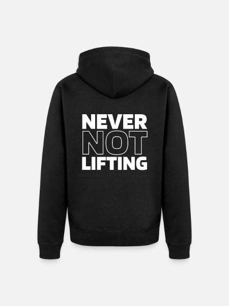 Weightlifting Weightlifting - Unisex Premium Organic Zip Hoodie - black