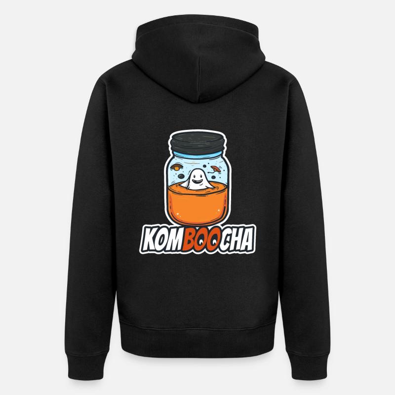 Kombucha Maker Kombucha Tea Lovers - Veste à capuche bio Premium Unisexe - noir
