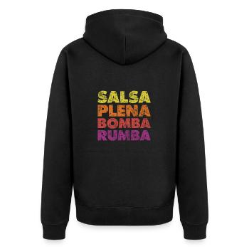 Salsa - Veste à capuche bio Premium Unisexe - noir - Dos - Nico (187cm)
