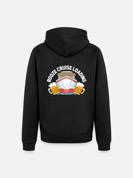 Croisière - Veste à capuche bio Premium Unisexe - noir