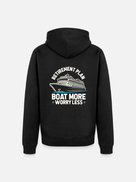 Retraite de Cruise - Veste à capuche bio Premium Unisexe - noir