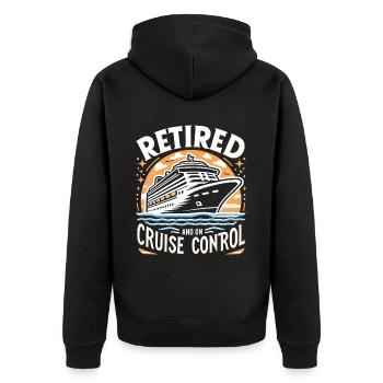 Retraite de Cruise - Veste à capuche bio Premium Unisexe - noir - Dos - Nico (187cm)