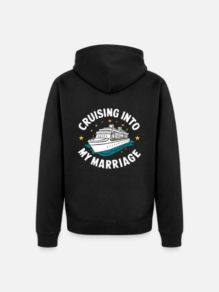 Cruise - Unisex Premium Organic Zip Hoodie - black