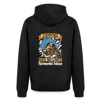 Tente Camping Camping Skeleton - Veste à capuche bio Premium Unisexe - noir - Dos - Nico (187cm)