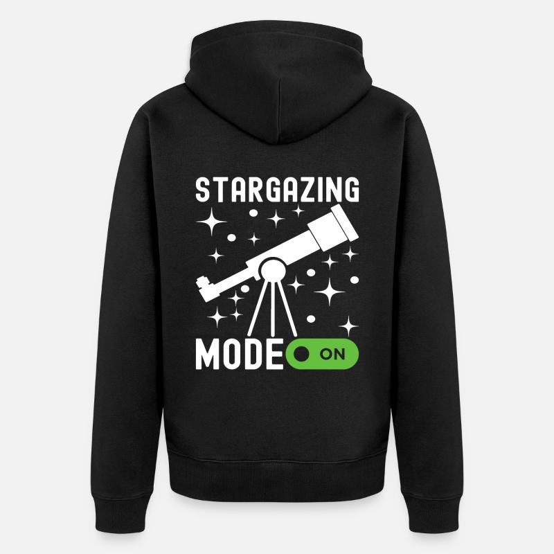 Astronomie Atronome - Veste à capuche bio Premium Unisexe - noir