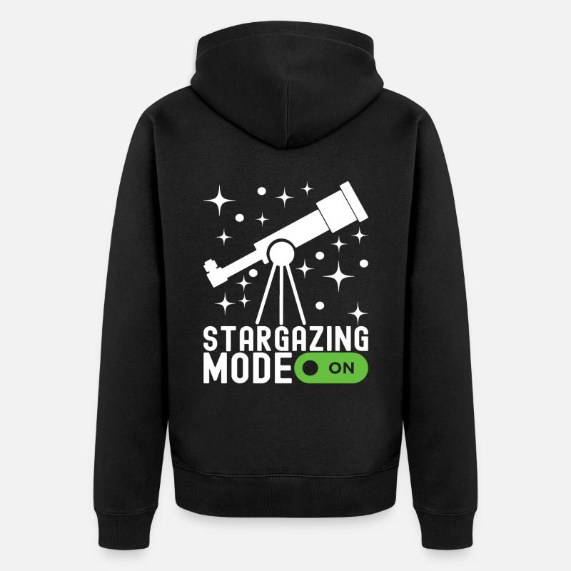 Astronomie Atronome - Veste à capuche bio Premium Unisexe - noir