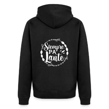 Salsa Dancing Cuba Dance Latino Dance Class Gift - Unisex Premium Organic Zip Hoodie - black - Back - Nico (187cm)