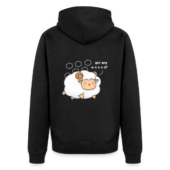 Jeux de société Jeux de société Jeux de soirée Jeux Cadeau - Veste à capuche bio Premium Unisexe - noir - Dos - Nico (187cm)