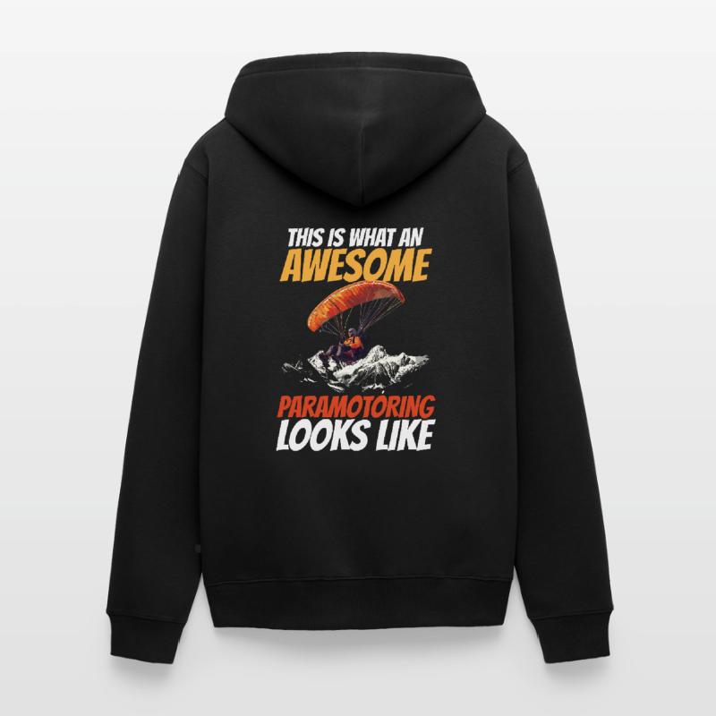 Paramotoring paramotoring Unisex Premium Organic Zip Hoodie