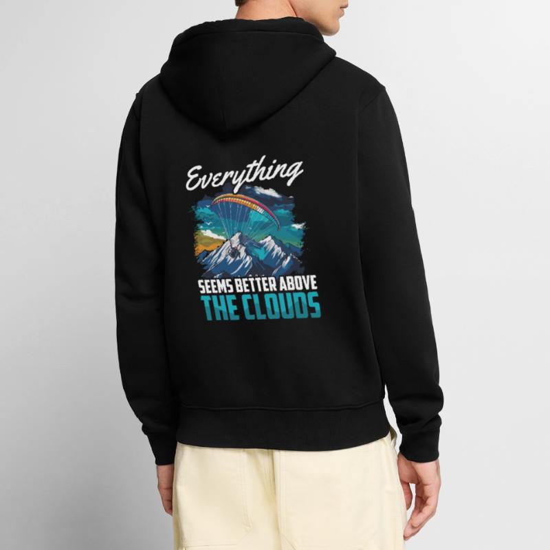Paramotoring paramotoring Unisex Premium Organic Zip Hoodie