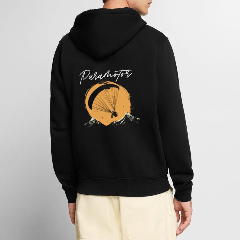 Paramotoring paramotoring Unisex Premium Organic Zip Hoodie