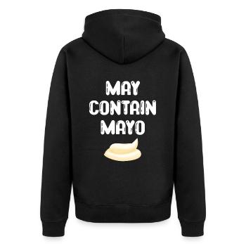 Can Mayo Funny Tomato Sweet Relish Dressing - Veste à capuche bio Premium Unisexe - noir - Dos - Nico (187cm)
