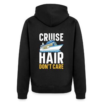 Croisière Crusader Bateau de croisière Cadeau - Veste à capuche bio Premium Unisexe - noir - Dos - Nico (187cm)
