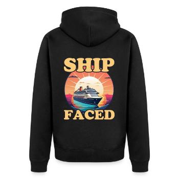 Croisière Crusader Bateau de croisière Cadeau - Veste à capuche bio Premium Unisexe - noir - Dos - Nico (187cm)