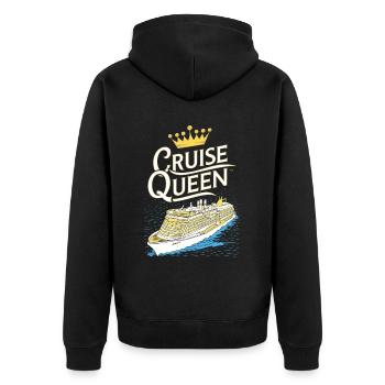 Croisière - Veste à capuche bio Premium Unisexe - noir - Dos - Nico (187cm)