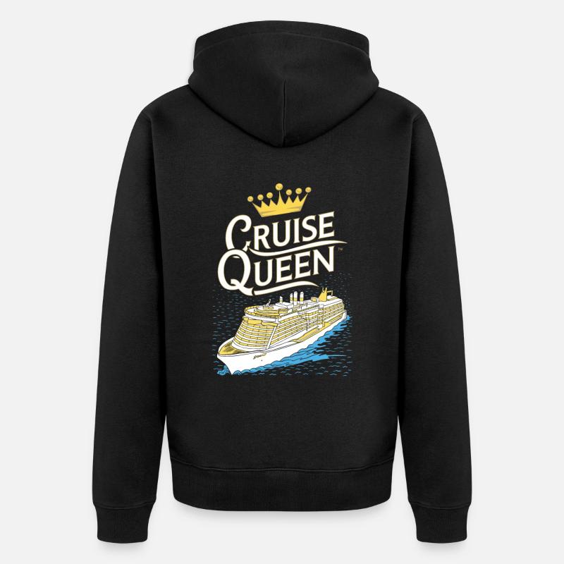 Croisière - Veste à capuche bio Premium Unisexe - noir