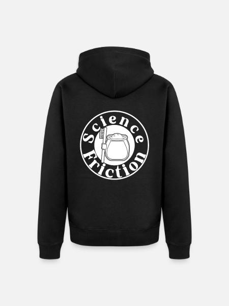 Climbing Better Friction Boulder - Unisex Premium Organic Zip Hoodie - black