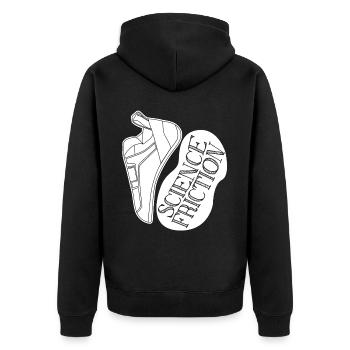 Chaussures d’escalade de bloc Boulder Chalk - Veste à capuche bio Premium Unisexe - noir - Dos - Nico (187cm)