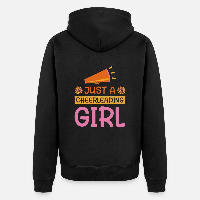 Pom-pom girl Cheerleading - Veste à capuche bio Premium Unisexe - noir