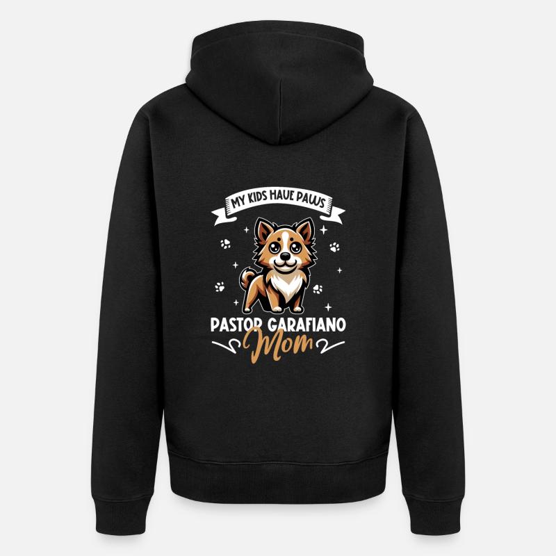 Pasteur Garafiano Mama - Veste à capuche bio Premium Unisexe - noir