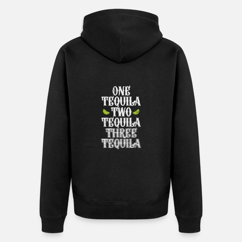 Téquila - Veste à capuche bio Premium Unisexe - noir