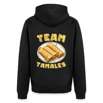 Tamale Cuisine mexicaine Tamale Lover - Veste à capuche bio Premium Unisexe - noir - Dos - Nico (187cm)