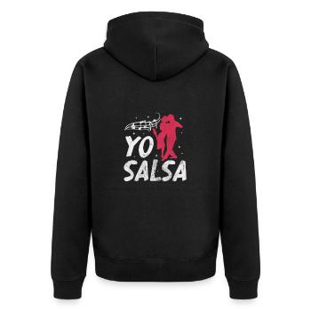 Salsa - Veste à capuche bio Premium Unisexe - noir - Dos - Nico (187cm)
