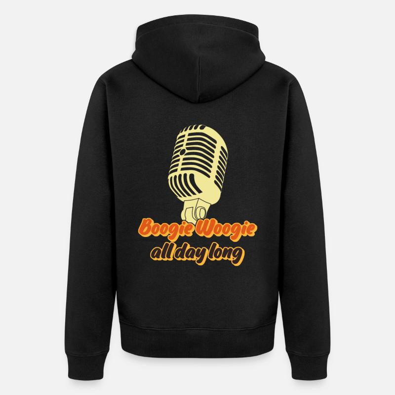 Boogie Woogie Balançoire Dansante - Veste à capuche bio Premium Unisexe - noir