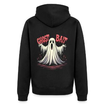 Appât fantôme Halloween Geist Gespenst Geister - Veste à capuche bio Premium Unisexe - noir - Dos - Nico (187cm)